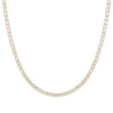 Nomination Chic&Charm Necklace, Tennis, White Cubic Zirconia, Gold