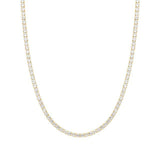 Nomination Chic&Charm Necklace, Tennis, White Cubic Zirconia, Gold
