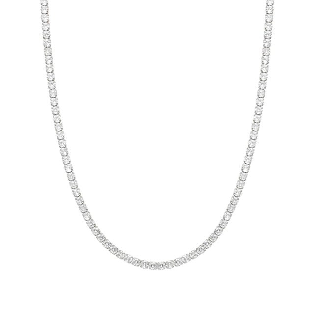 Nomination Chic&Charm Necklace, Tennis, White Cubic Zirconia, Sterling Silver