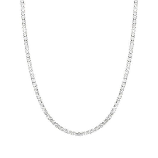 Nomination Chic&Charm Necklace, Tennis, White Cubic Zirconia, Sterling Silver