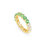 Nomination Chic&Charm Ring, Green Cubic Zirconia, Gold