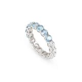 Nomination Chic&Charm Ring, Light Blue Cubic Zirconia, Sterling Silver