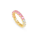 Nomination Chic&Charm Ring, Pink Cubic Zirconia, Gold