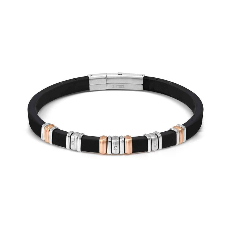 Nomination City Energy Bracelet, Steel and White Zirconia