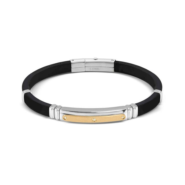 Nomination City Energy Steel Bracelet Colored PVD Cubic Zirconia