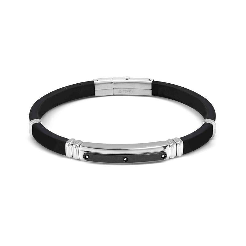 Nomination City Energy Bracelet with 3 Zirconia Plates