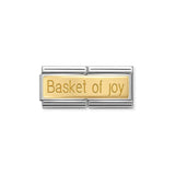 Nomination Classic Basket of Joy Double Link