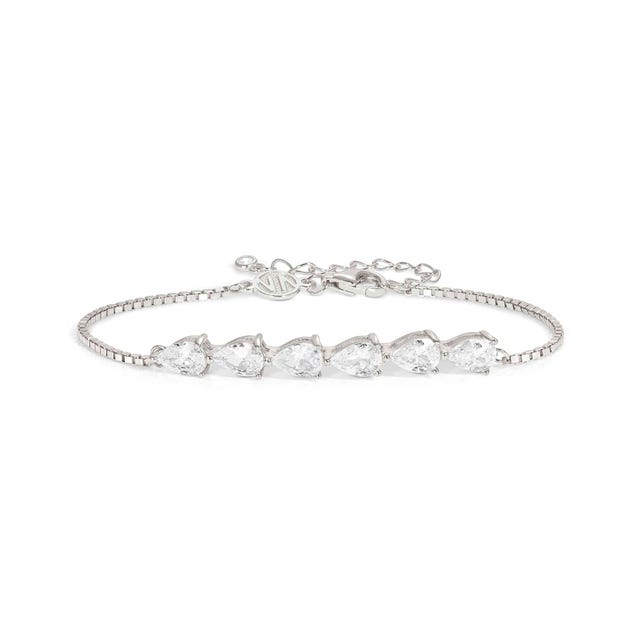 Nomination Colour Wave Bracelet, Cubic Zirconia, Silver