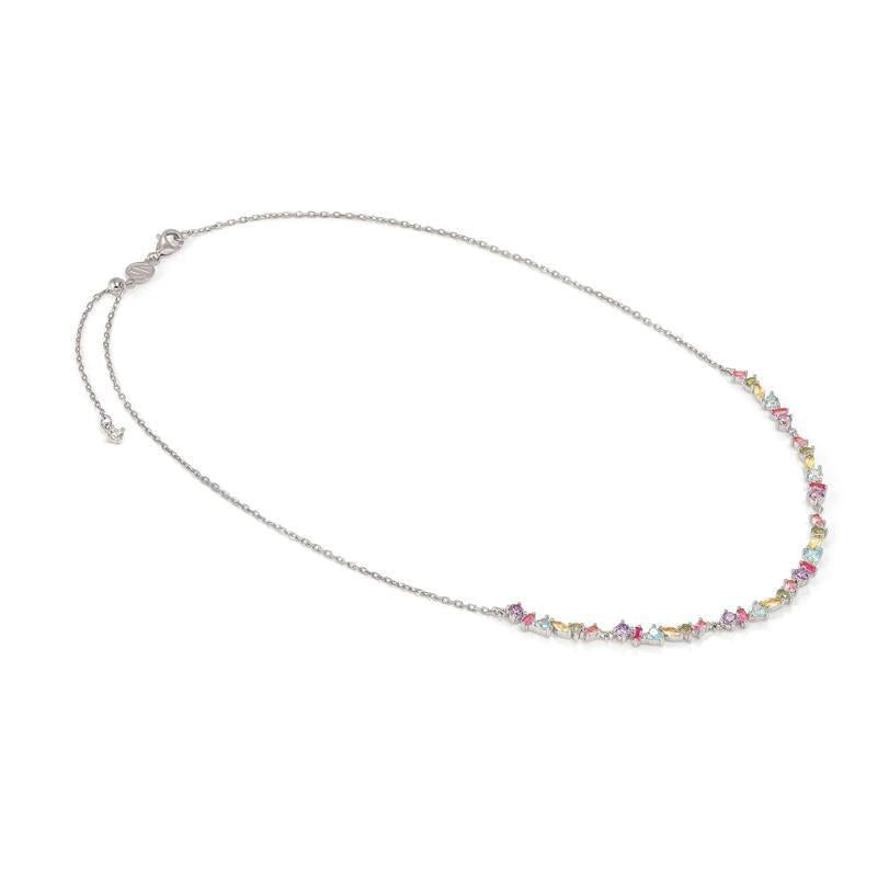 Nomination Colour Wave Necklace with Coloured Stones