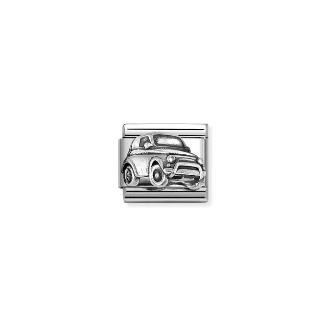 Nomination Composable Charm Silver Vintage Car