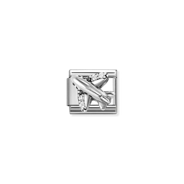 Nomination Composable Classic Airplane Charm