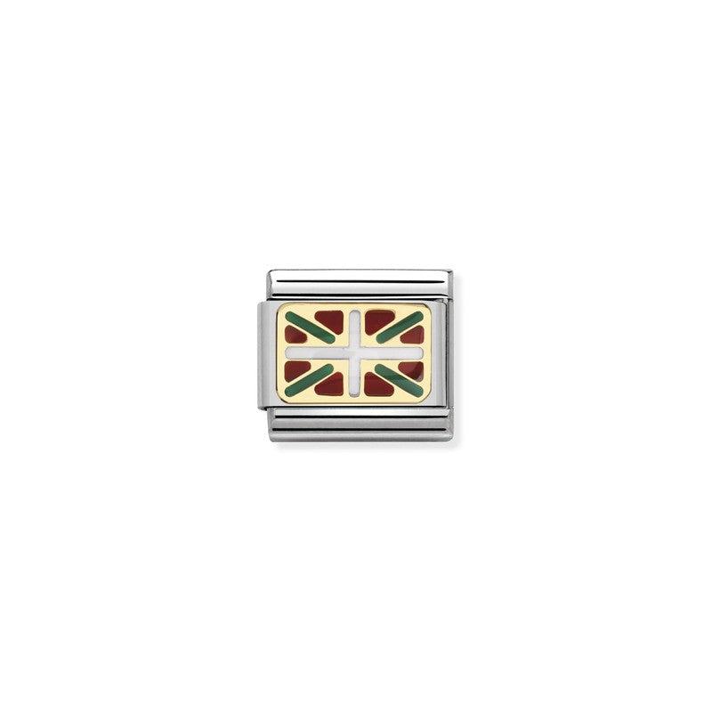 Nomination Composable Classic Link Basque Flag