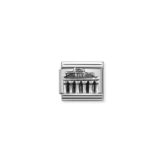 Nomination Composable Classic Link Brandenburg Gate Silver