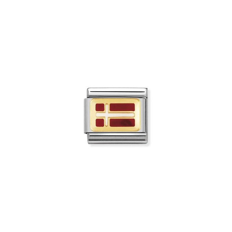 Nomination Composable Classic Link Denmark Flag