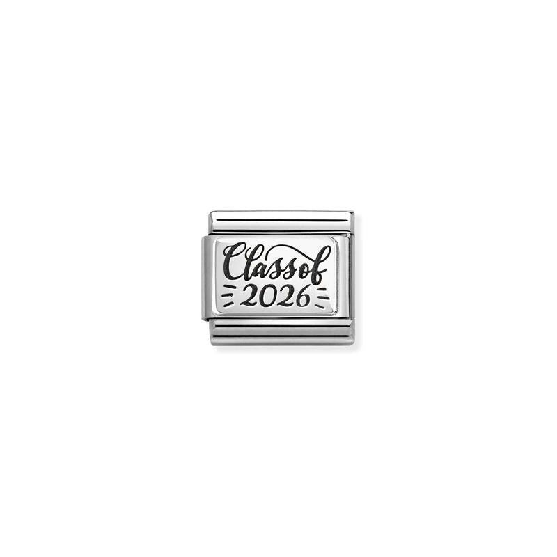 Nomination Composable Classic Link, Engraved 'CLASS OF 2026'