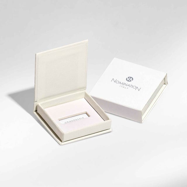 Nomination Composable Classic Link, MOM Heart - Yellow Gold & Silver
