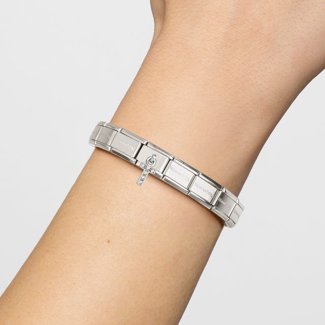 Nomination Composable Classic Link, Sparkling Letter T