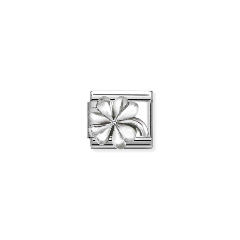 Nomination Composable Classic Link, Vintage Four-Leaf Clover