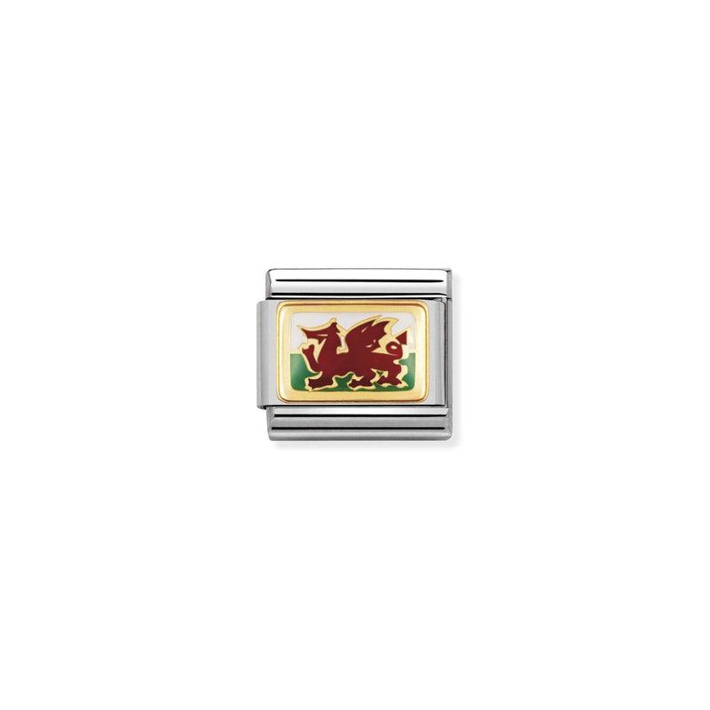 Nomination Composable Classic Link Wales Flag