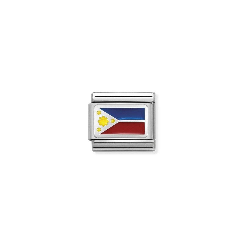 Nomination Composable Classic Philippines Flag Link