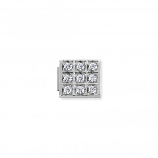 Nomination Composable Classic Royal Classic Zirconia Pave Zirconia Link