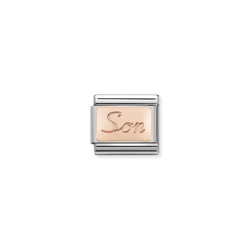 Nomination Composable Classic Son Link in Rose Gold