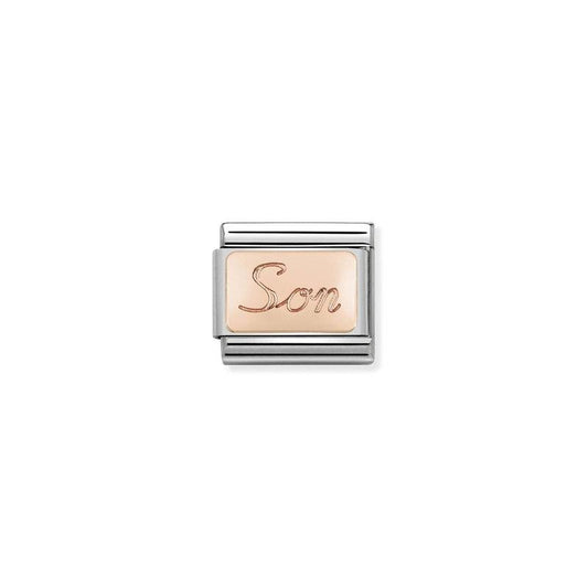 Nomination Composable Classic Son Link in Rose Gold