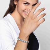 Nomination Composable Glam Bracelet, Double Rock Star, Silver