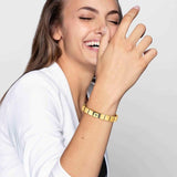 Nomination Composable Glam Bracelet, Eye Cz Blue