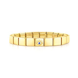 Nomination Composable Glam Bracelet, Eye Cz Blue