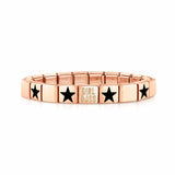 Nomination Composable Glam Bracelet, Girl Boss Glitter, Rose Gold