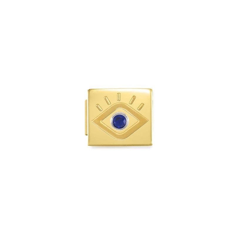 Nomination Composable Glam Link Eye Cz Blue