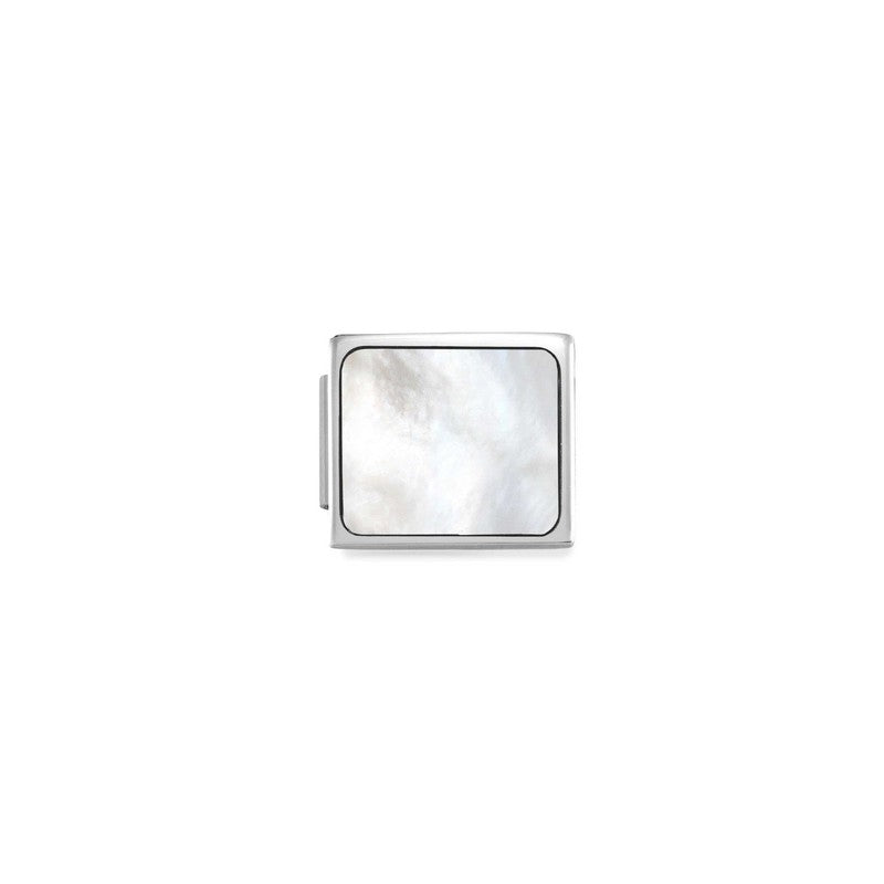 Nomination Composable Glam Link Square Mother Of Pearl