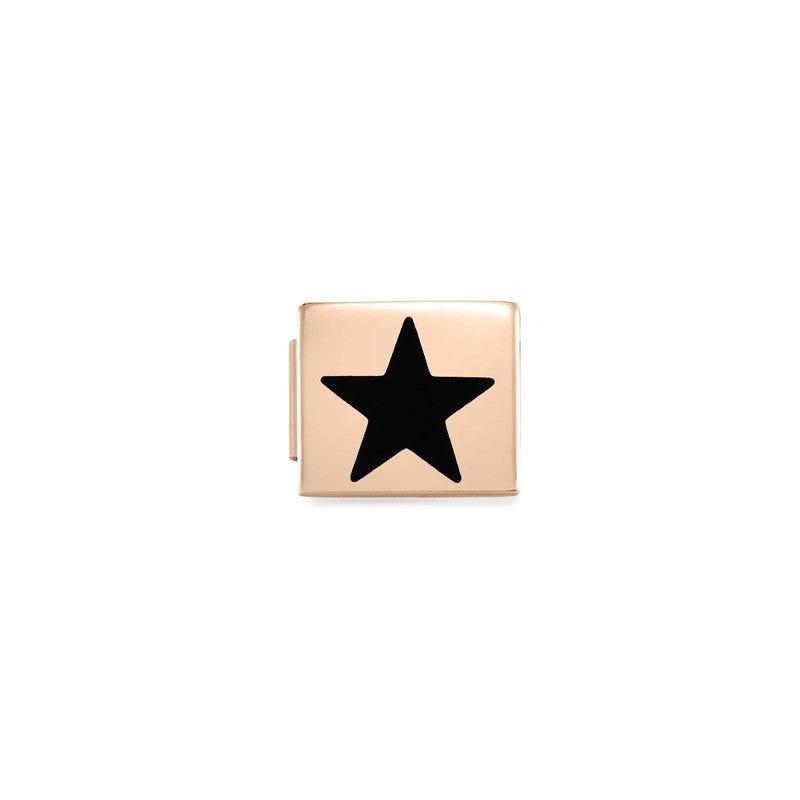 Nomination Composable Glam Link Star Black