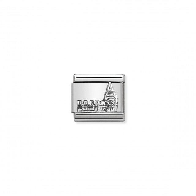 Nomination Composable Link Big Ben, Silver