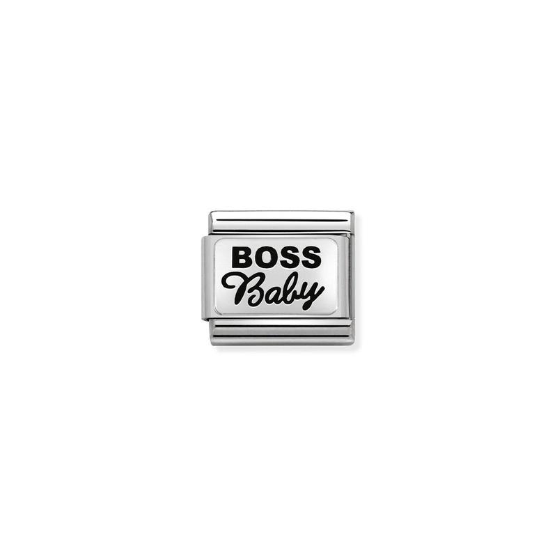 Nomination Composable Link Boss Baby, Silver