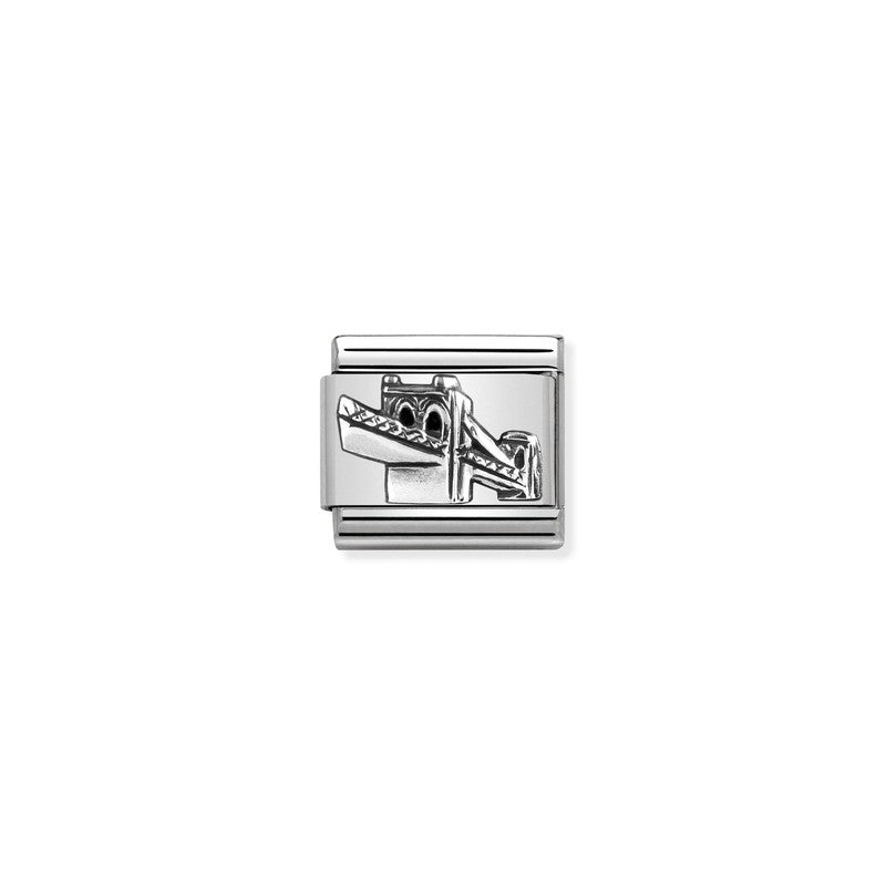 Nomination Composable Link Brooklyn Skyline, Silver