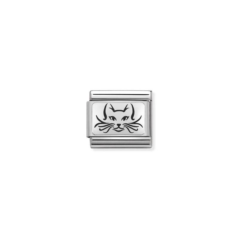 Nomination Composable Link Cat, Silver