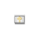 Nomination Composable Link Celtic Cross, 18K Gold