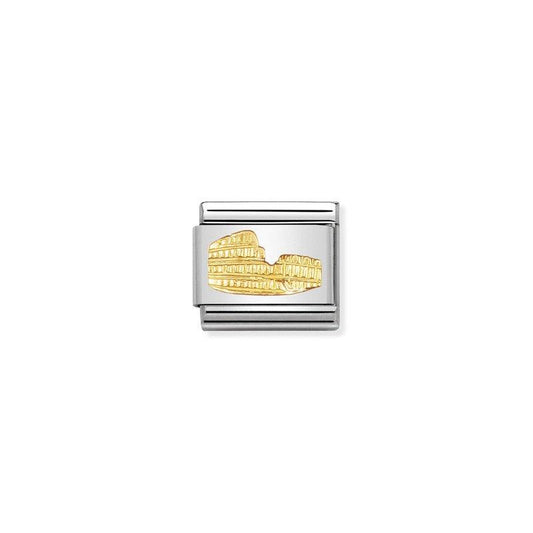 Nomination Composable Link Colosseum, 18K Gold