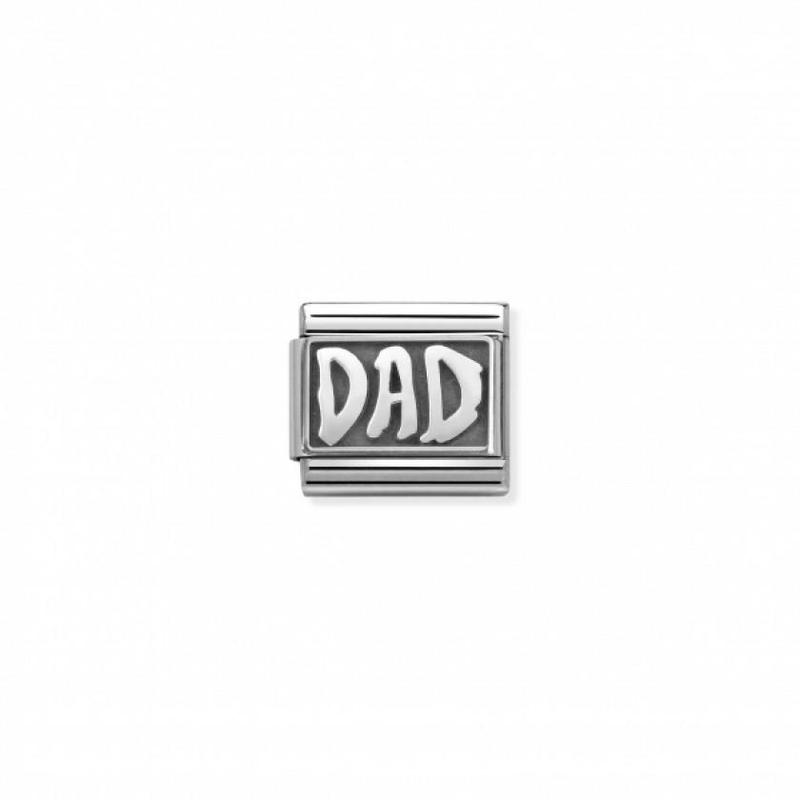 Nomination Composable Link Dad, Silver