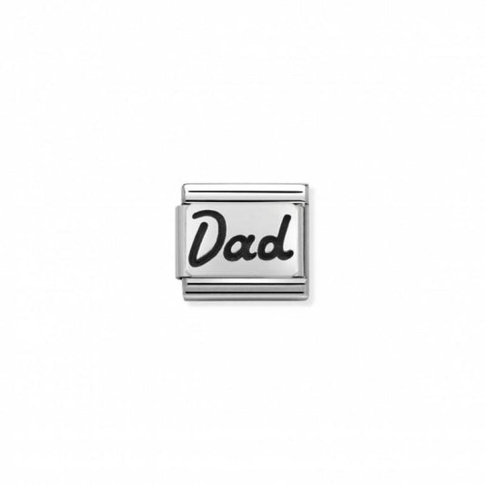 Nomination Composable Link Dad, Silver