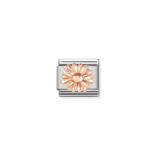Nomination Composable Link Daisy, 9K Rose Gold