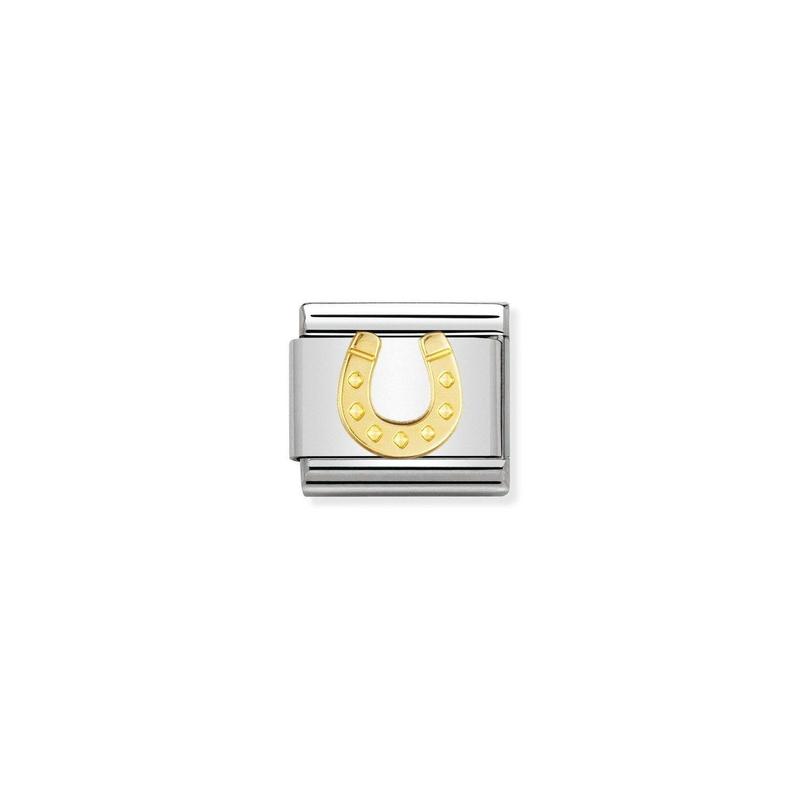 Nomination Composable Link Danish Horseshoe, 18K Gold