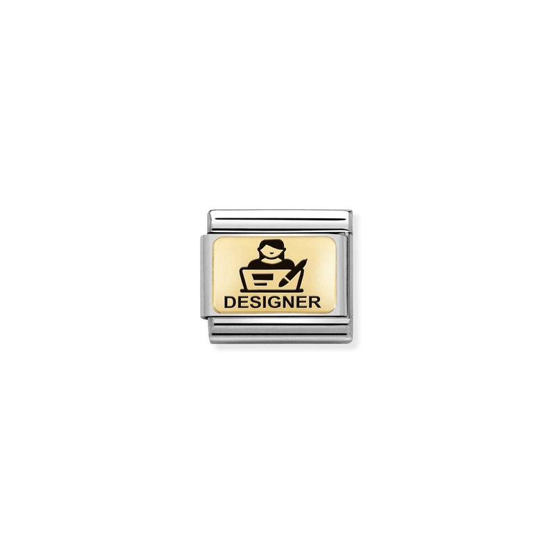 Nomination Composable Link Designer, 18K Gold