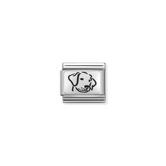 Nomination Composable Link Dog, Silver