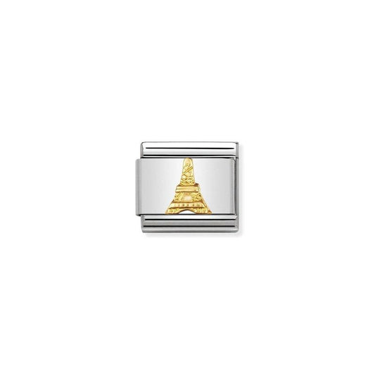 Nomination Composable Link Eiffel Tower, 18K Gold