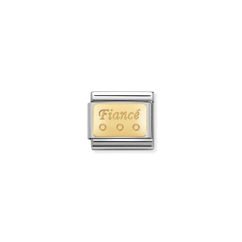 Nomination Composable Link Fiance, 18K Gold