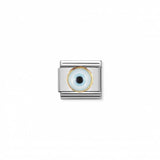 Nomination Composable Link Greek Eye, 18K Gold