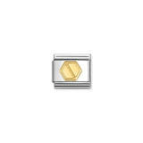 Nomination Composable Link Hexagonal Screw, 18K Gold